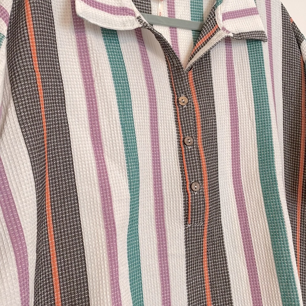 Free people button down blouse - Picture 2 of 3
